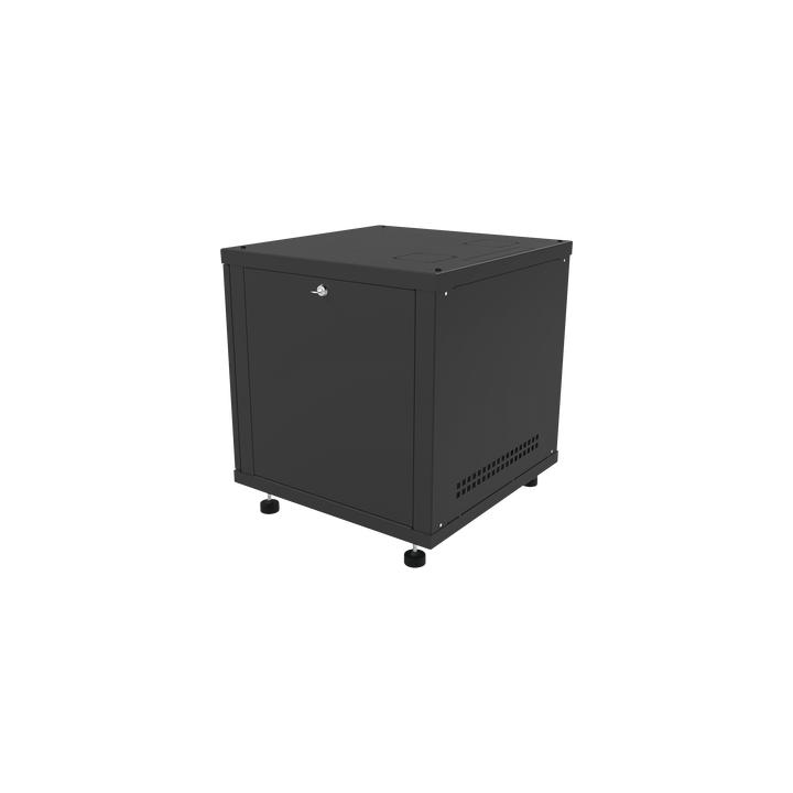 Gabinete Profesional para Telecomunicaciones de 12UR, 638 mm Profundidad.