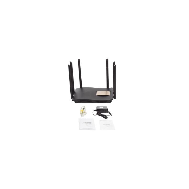 Home Router inalámbrico MESH WI-FI 5 2x2 doble banda 1 puerto WAN Gigabit y 3 puertos LAN Gigabit, hasta 1,267 Mbps.