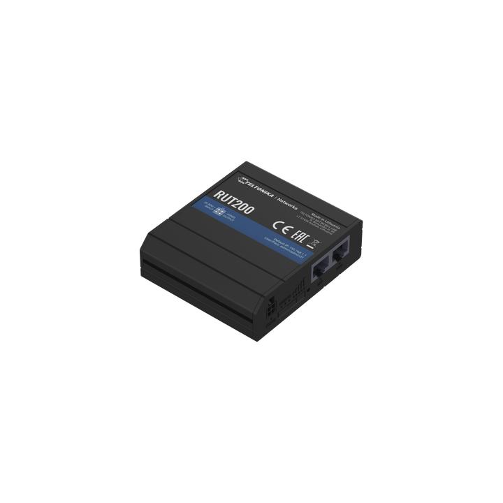 Router Industrial LTE 4G / 150 Mbps Cat 4 / 2 Puertos Ethernet / WiFi 2.4 GHz / Montaje DIN / -40°C a 75°C