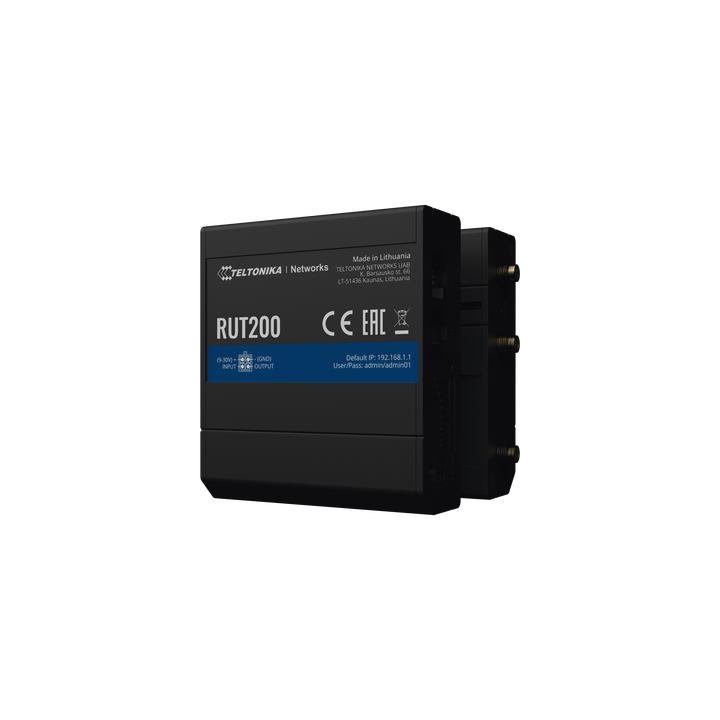Router Industrial LTE 4G / 150 Mbps Cat 4 / 2 Puertos Ethernet / WiFi 2.4 GHz / Montaje DIN / -40°C a 75°C
