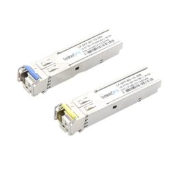 Transceptores Ópticos Bidireccionales SFP (Mini-Gbic) / Monomodo 1310 & 1550 nm / 1.25 Gbps / 1000BASE-BX / Conector