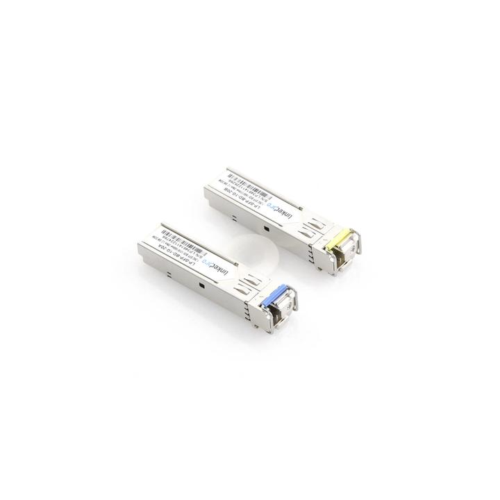 Transceptores Ópticos Bidireccionales SFP (Mini-Gbic) / Monomodo 1310 & 1550 nm / 1.25 Gbps / 1000BASE-BX / Conector