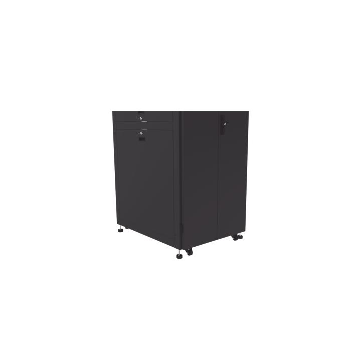 Gabinete para Telecomunicaciones Rack Estándar de 19", 42UR, 800 mm Ancho x 1000 mm Profundidad. Fabricado en Acero,