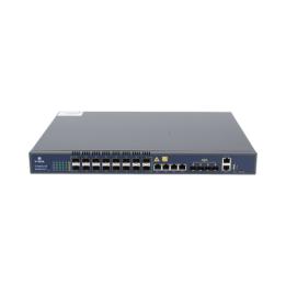 OLT de 16 puertos GPON con 8 puertos Uplink (4 puertos Gigabit Ethernet + 4 puertos SFP / puertos SFP+) hasta 2,048 ONUs