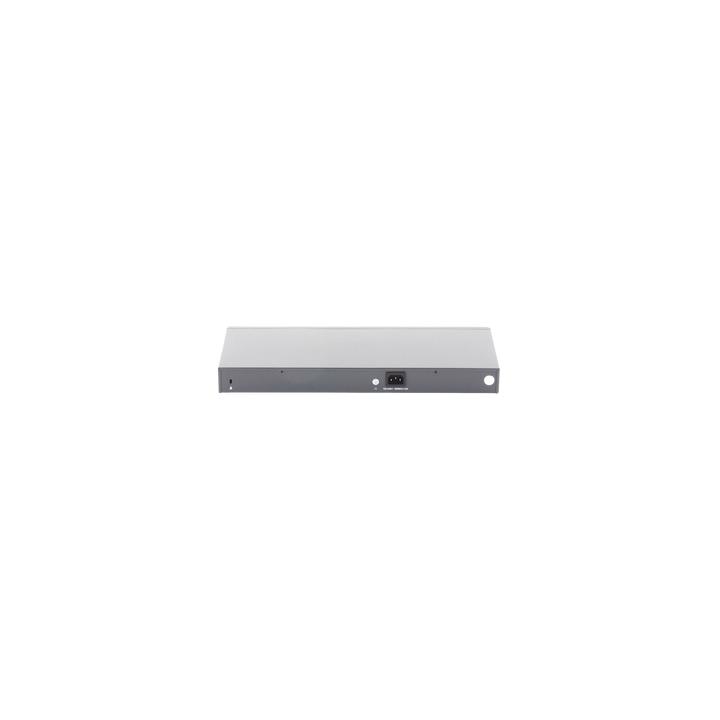 Switch no administrable de 16 puertos 10/100/1000Mbps y PoE af/at, 2 puertos SFP hasta 250W.