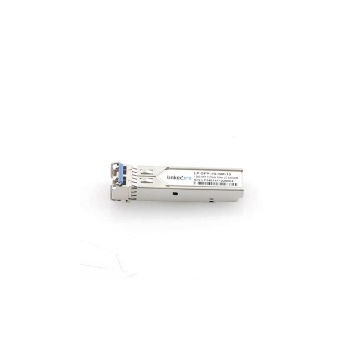 Transceptor Óptico SFP (Mini-Gbic) / Monomodo 1310 nm / 1.25 Gbps / 1000BASE-LX / Conectores LC/UPC Dúplex / DDM /