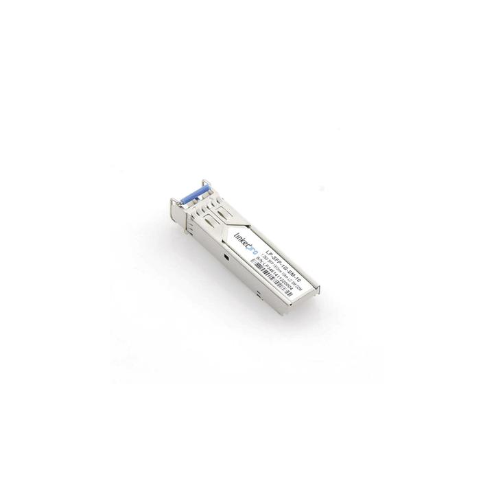 Transceptor Óptico SFP (Mini-Gbic) / Monomodo 1310 nm / 1.25 Gbps / 1000BASE-LX / Conectores LC/UPC Dúplex / DDM /