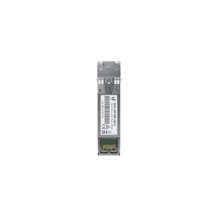 UFiber Módulo SFP+ 10G, transceptor MiniGibic MultiModo 10 Gbps, distancia 300m, conectores LC, paquete de 2 piezas