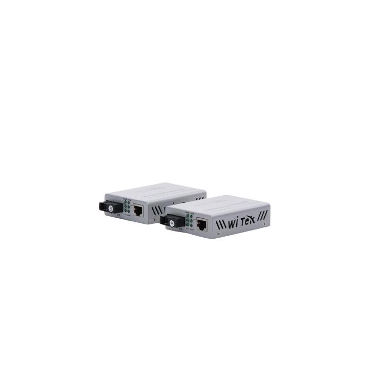 Convertidor de medios / Hasta 25 Km / 1 puerto SC/UPC 1000Mbps / 1 puerto RJ45 1000Mbps / WL: Tx 1310nm - Rx 1550nm /
