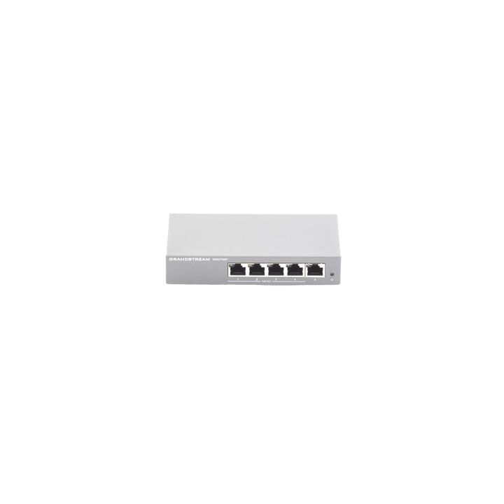 Switch PoE+ Gigabit No Administrable / 5 puertos 10/100/1000 Mbps / 4 puertos PoE+ / hasta 60W
