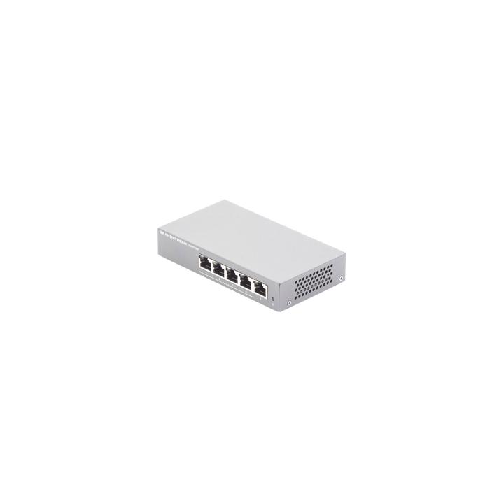 Switch PoE+ Gigabit No Administrable / 5 puertos 10/100/1000 Mbps / 4 puertos PoE+ / hasta 60W