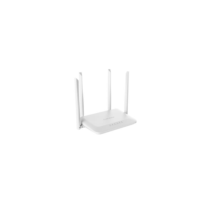 Home Router Inalámbrico Wi-Fi 5 Doble Banda, 1 Puerto Wan 10/100 y 3 Puertos Lan 10/100 Hasta 1,200 Mbps
