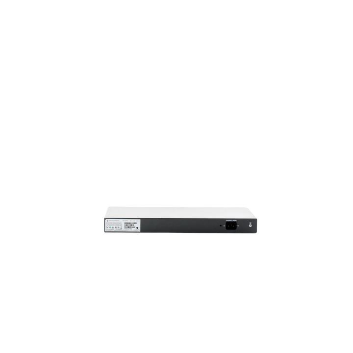 Switch Gigabit Administrable / 24 puertos 10/100/1000 Mbps + 4 Puertos SFP Uplink / Compatible con GWN Cloud.