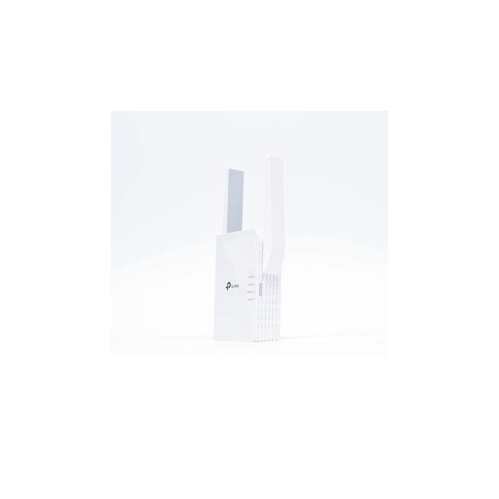 Repetidor / Extensor de Cobertura WiFi AX 1500 Mbps, doble banda 2.4 GHz y 5 GHz, con 1 puerto 10/100/1000 Mbps
