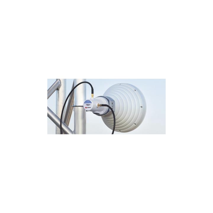 Antena Sectorial Simétrica Starter Horn de 30º, 5150 - 5950 MHz, ganancia de 18 dBi, conexión RP-SMA