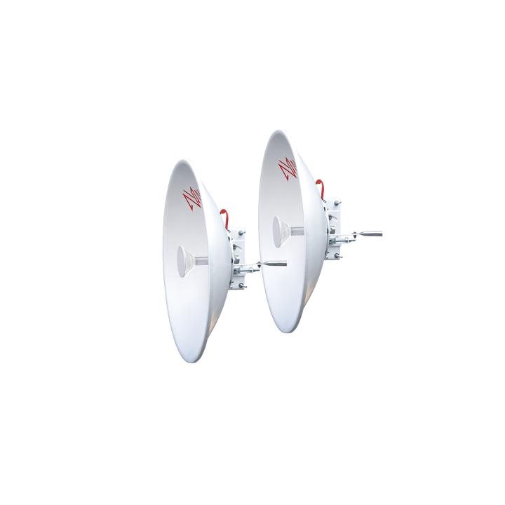 Antena Direccional / 3 ft / 5.9-7 GHz / Ganancia 32 dBi / SLANT de 45 ° y 90° / Incluye Jumpers con conector N-Macho