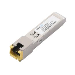 Transceptor Óptico SFP a RJ45 / Auto negociación 10/100/1000 Mbps / Conector RJ45 / 1000BASE-T / Distancia de hasta