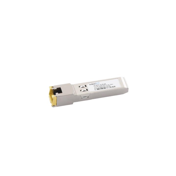 Transceptor Óptico SFP a RJ45 / Auto negociación 10/100/1000 Mbps / Conector RJ45 / 1000BASE-T / Distancia de hasta