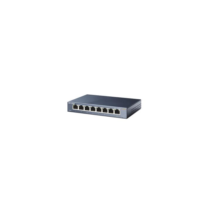 Switch Gigabit no administrable de 8 puertos 10/100/1000 Mbps