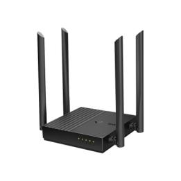 Router Inalámbrico AC 1200 / Doble Banda MU-MIMO / 1 puerto WAN 10/100/1000 Mbps / 4 puertos LAN 10/100/1000 Mbps /