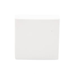 Caja Terminal de Fibra Óptica (Roseta) con un Acoplador SC/APC, Color Blanco