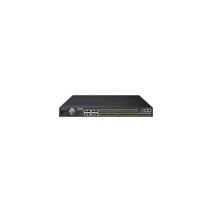 Switch Core Capa 3, 24 Puertos SFP 100/1000X, 8 Puertos Compartidos Gigabit Ethernet, 4 Puertos SFP de 10 Gbps