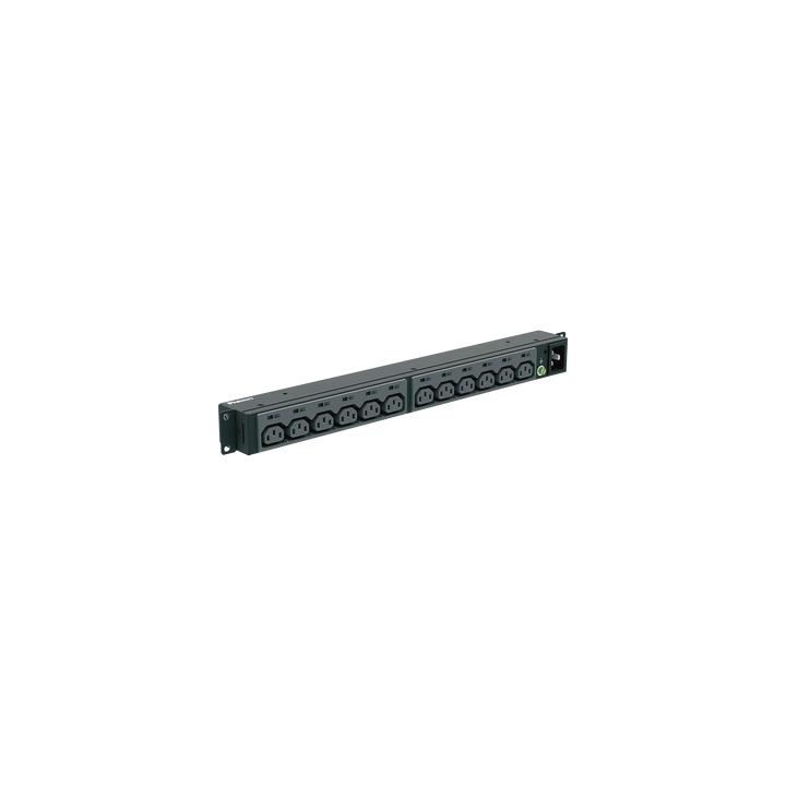 PDU Básico para Distribución de Energía, Enchufe de Entrada NEMA L6-20P, Con 13 Contactos C13, Instalación