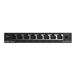 Switch Administrable con 8 puertos Gigabit, gestión gratuita desde la nube