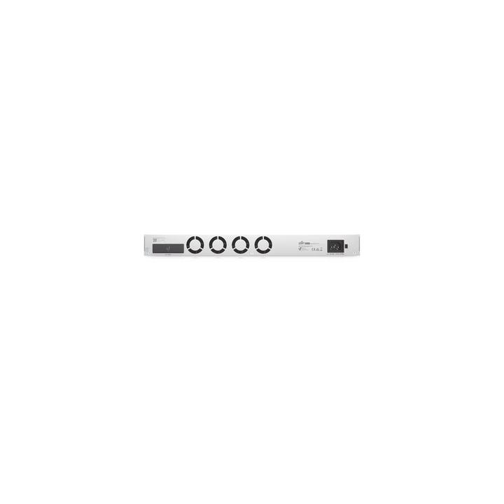 UniFi Switch PRO Aggregation Capa 3 para fibra óptica con 28 puertos SFP+ (10G) y 4 puertos SFP28 (25G), pantalla