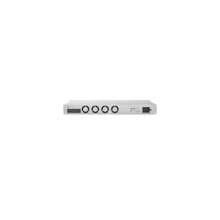 UniFi Switch PRO Aggregation Capa 3 para fibra óptica con 28 puertos SFP+ (10G) y 4 puertos SFP28 (25G), pantalla