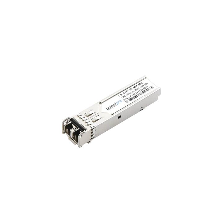Transceptor Óptico SFP (Mini-Gbic) / Multimodo 850 nm / 1.25 Gbps / 1000BASE-SX / Conectores LC/UPC Dúplex / DDM /