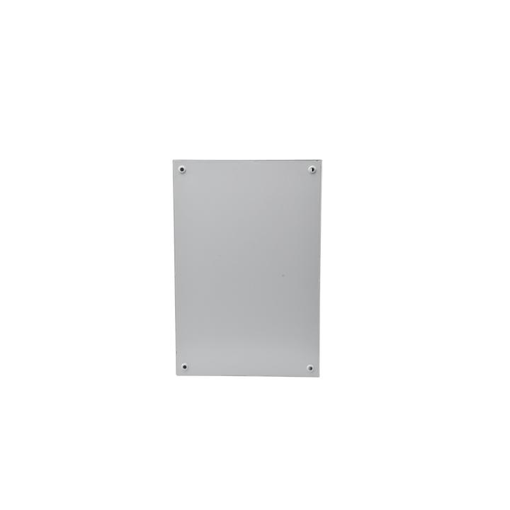 Gabinete de Acero, Nema 4 -IP 66 de 40 x 60 x 25 cm con Platina y certificado UL.