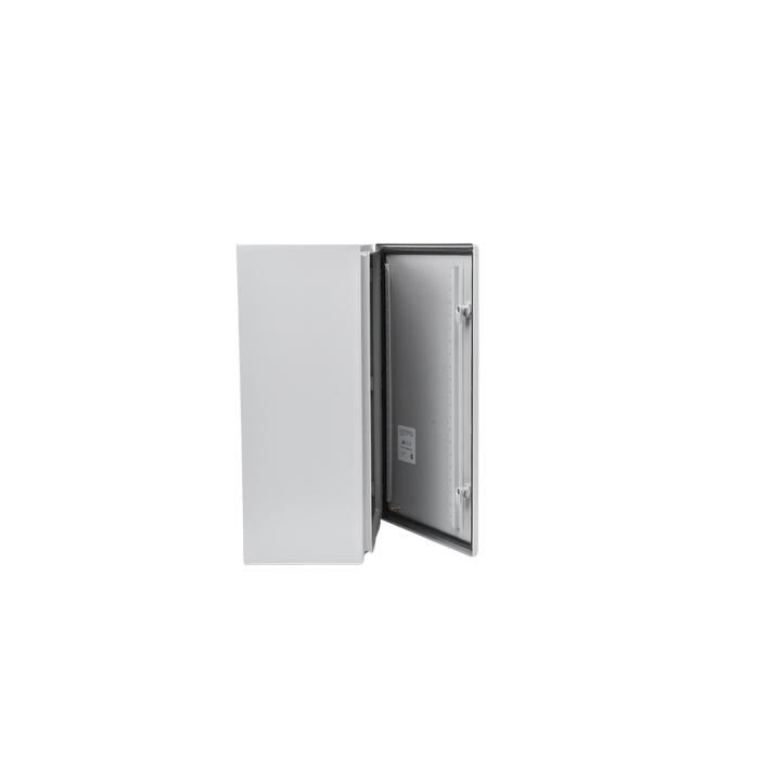 Gabinete de Acero, Nema 4 -IP 66 de 40 x 60 x 25 cm con Platina y certificado UL.