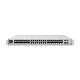 UniFi Switch Enterprise administrable capa 3, 48 puertos 2.5GbE RJ45 POE+, 4 puertos 10G SFP+, 720W, con pantalla