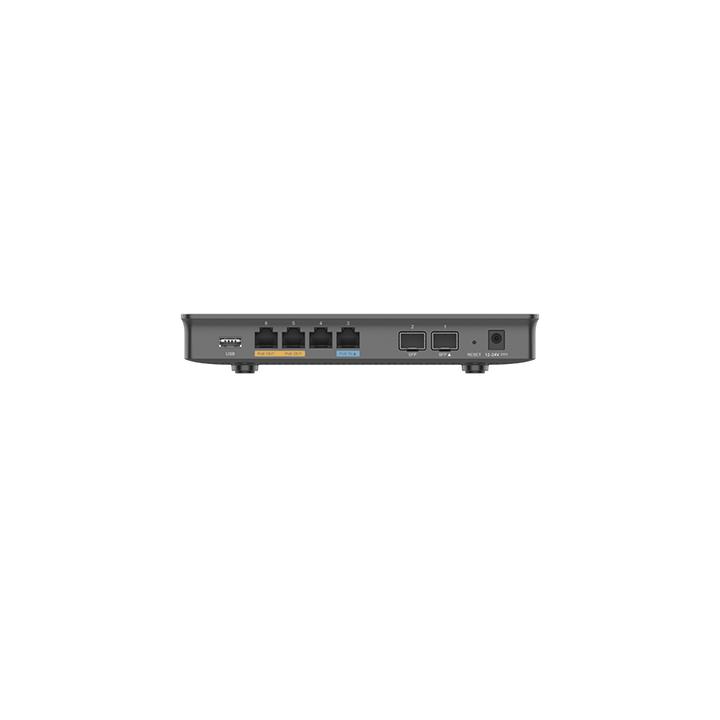 Router Gigabit VPN / Balanceador de cargas / 30,000 sesiones NAT /  4 puertos 10/100/1000 Mbps + 2 puertos SFP