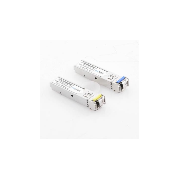 Transceptores Ópticos Bidireccionales SFP (Mini-Gbic) / Monomodo 1310 & 1550 nm / 1.25 Gbps / 1000BASE-BX / Conector