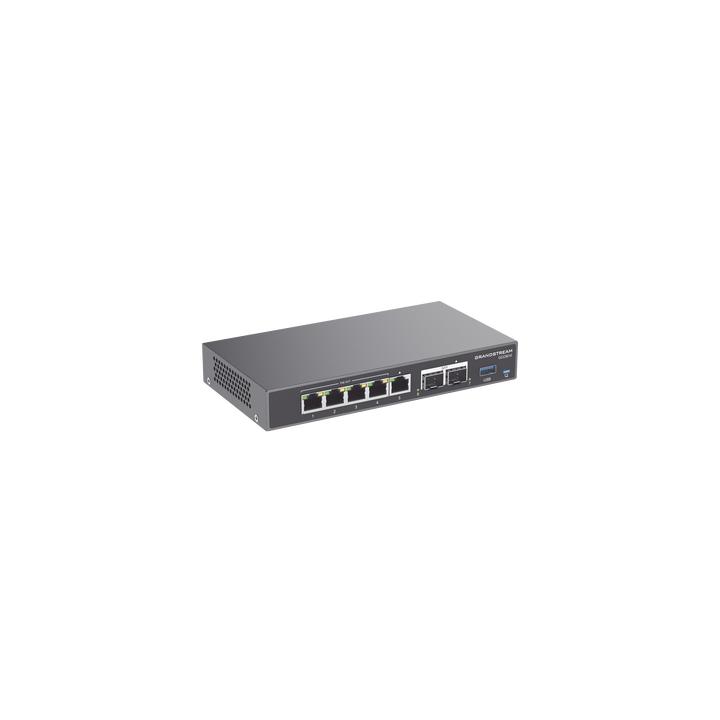 4 en 1: Firewall Nueva Generación, Router, IP PBX (24 usuarios / 8 llamadas), Switch Gigabit de 5 Puertos (4 PoE) y 2