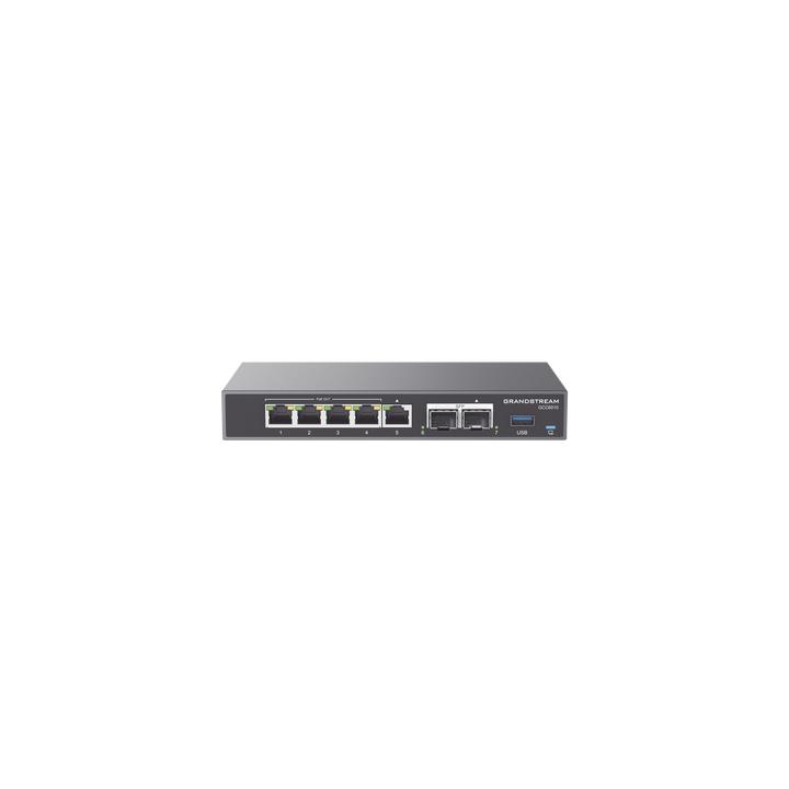 4 en 1: Firewall Nueva Generación, Router, IP PBX (24 usuarios / 8 llamadas), Switch Gigabit de 5 Puertos (4 PoE) y 2