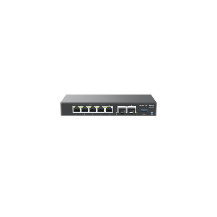 4 en 1: Firewall Nueva Generación, Router, IP PBX (24 usuarios / 8 llamadas), Switch Gigabit de 5 Puertos (4 PoE) y 2
