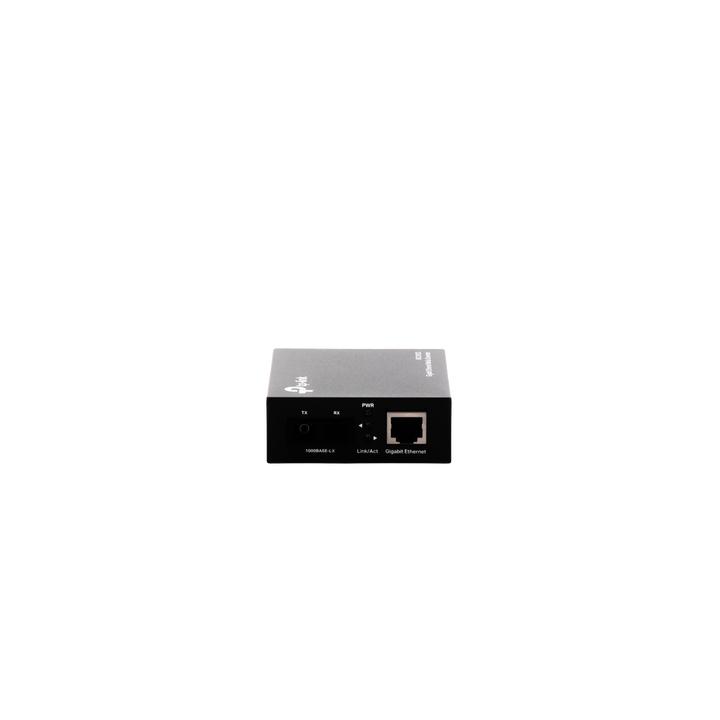 Convertidor Fibra Óptica Monomodo / 1 Puerto RJ45 10/100/1000 Mbps / Puerto Fibra Óptica SC 1000 Mbps / Hasta 20 Km /
