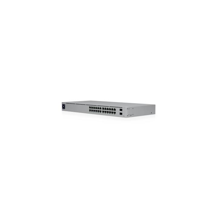 Switch UniFi Capa 2 / 24 Puertos Gigabit / 16 Puertos PoE+ 802.3af/at / 95W Total / 2 Puertos SFP 1G / Pantalla LCM /
