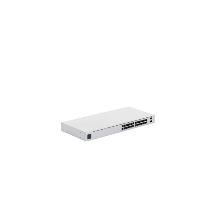 Switch UniFi Capa 2 / 24 Puertos Gigabit / 16 Puertos PoE+ 802.3af/at / 95W Total / 2 Puertos SFP 1G / Pantalla LCM /