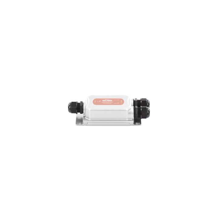 Extensor PoE para exterior / Entrada PoE de 60W y 2 salidas PoE de 30W / Protección IP68 / Ideal Para Aplicaciones de