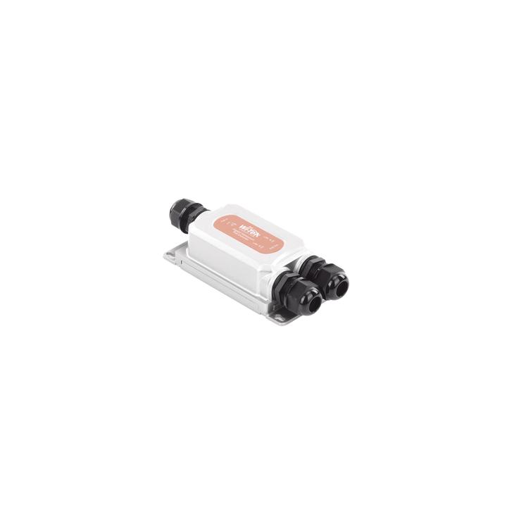 Extensor PoE para exterior / Entrada PoE de 60W y 2 salidas PoE de 30W / Protección IP68 / Ideal Para Aplicaciones de