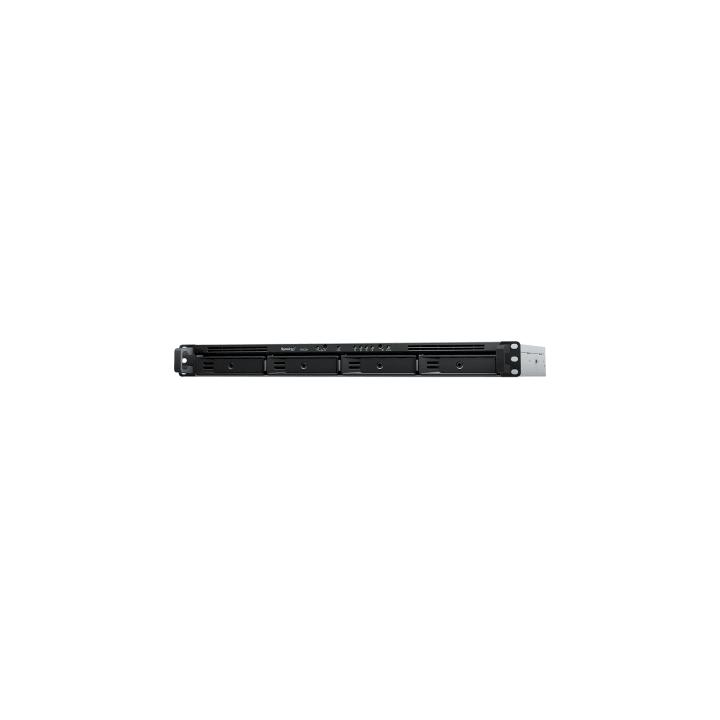 NAS RackStation RS822+ | 4 Bahías | 1U | AMD Ryzen V1500B | 32 GB DDR4 ECC | 4 Puertos 1GbE | Expansión PCIe |