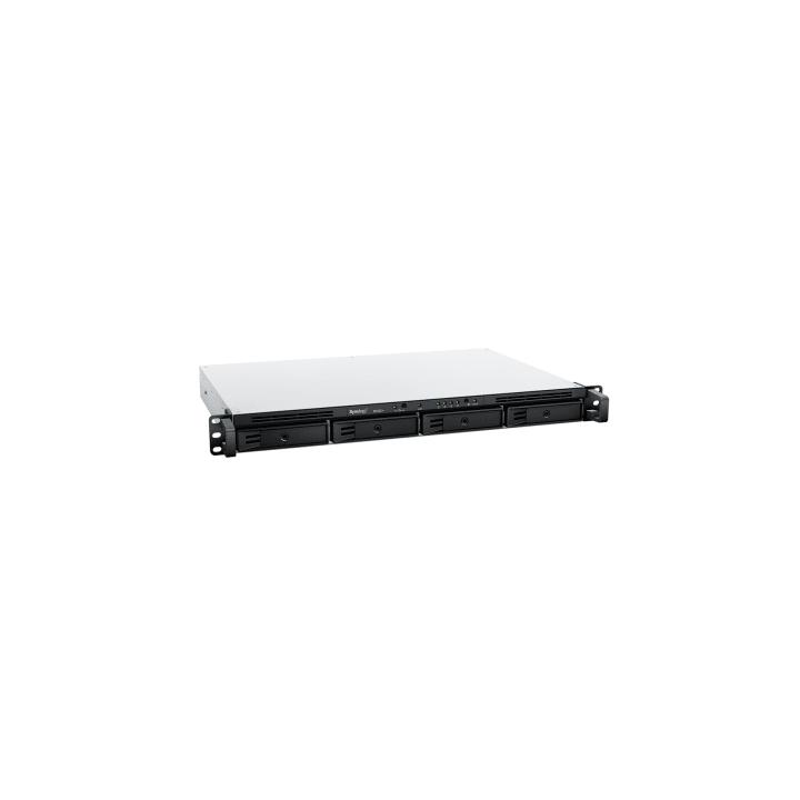 NAS RackStation RS822+ | 4 Bahías | 1U | AMD Ryzen V1500B | 32 GB DDR4 ECC | 4 Puertos 1GbE | Expansión PCIe |
