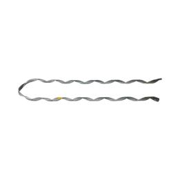 Remate Preformado de Acero Galvanizado para fibra Mini-ADSS, Diámetros 6-7 mm (Estructura de 4 hilos con Polvo