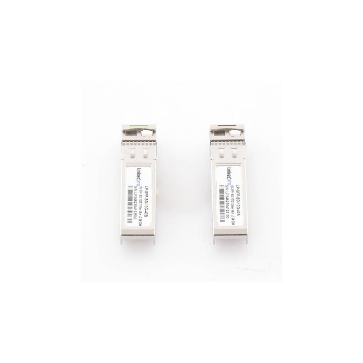 Transceptores Ópticos Bidireccionales SFP+ (Mini-Gbic) / Monomodo 1270 & 1330 nm / 10 Gbps / 1000BASE-BX / Conector