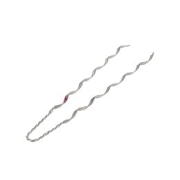 Remate Preformado de Acero Galvanizado para Fibra Mini-ADSS de 24 hilos SPAN 120 metros, diámetros 7.5 - 8 mm