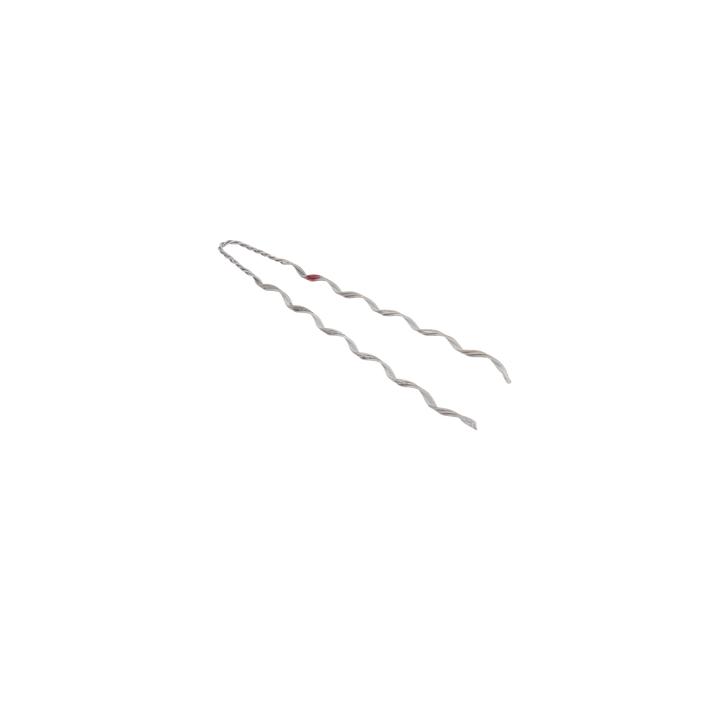 Remate Preformado de Acero Galvanizado para Fibra Mini-ADSS de 24 hilos SPAN 120 metros, diámetros 7.5 - 8 mm